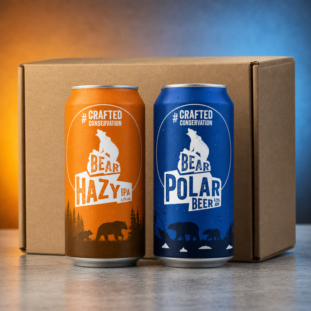 Mixed Case Polar Beer & Hazy IPA 12 x 440ml Can