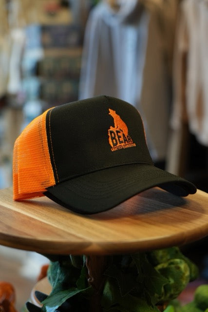 Bear Snapback Trucker Cap